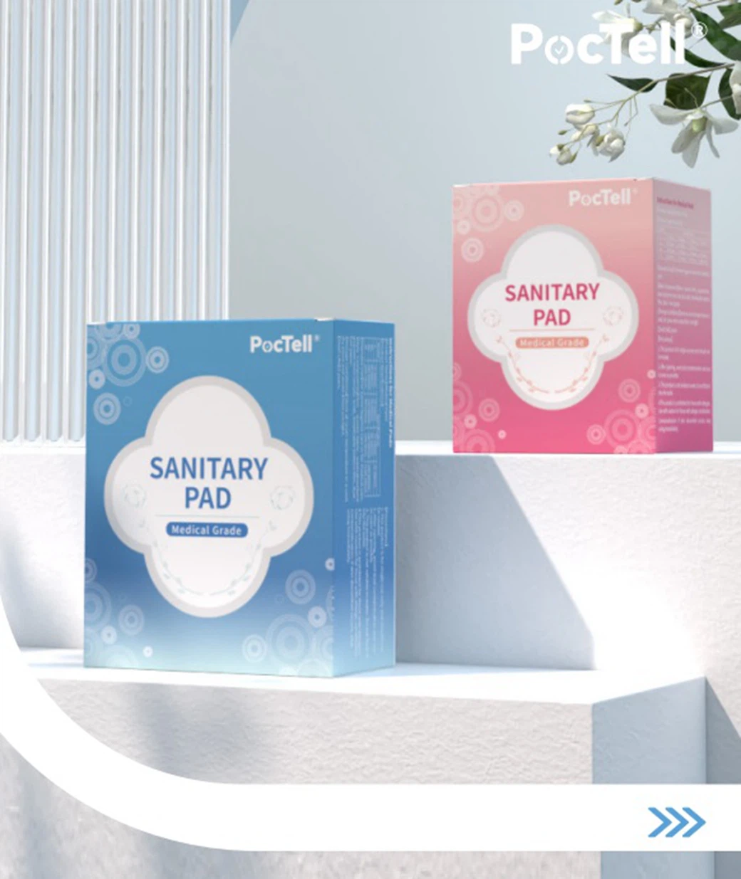 Sanitary pads boxes